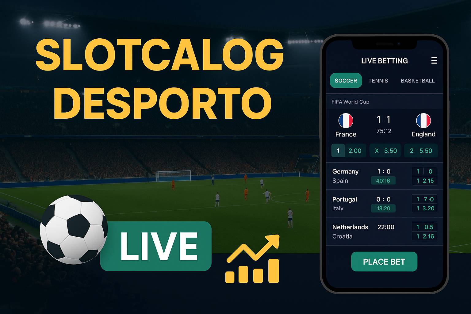 Aposte em apostas esportivas no cassino online SlOTCAlOG