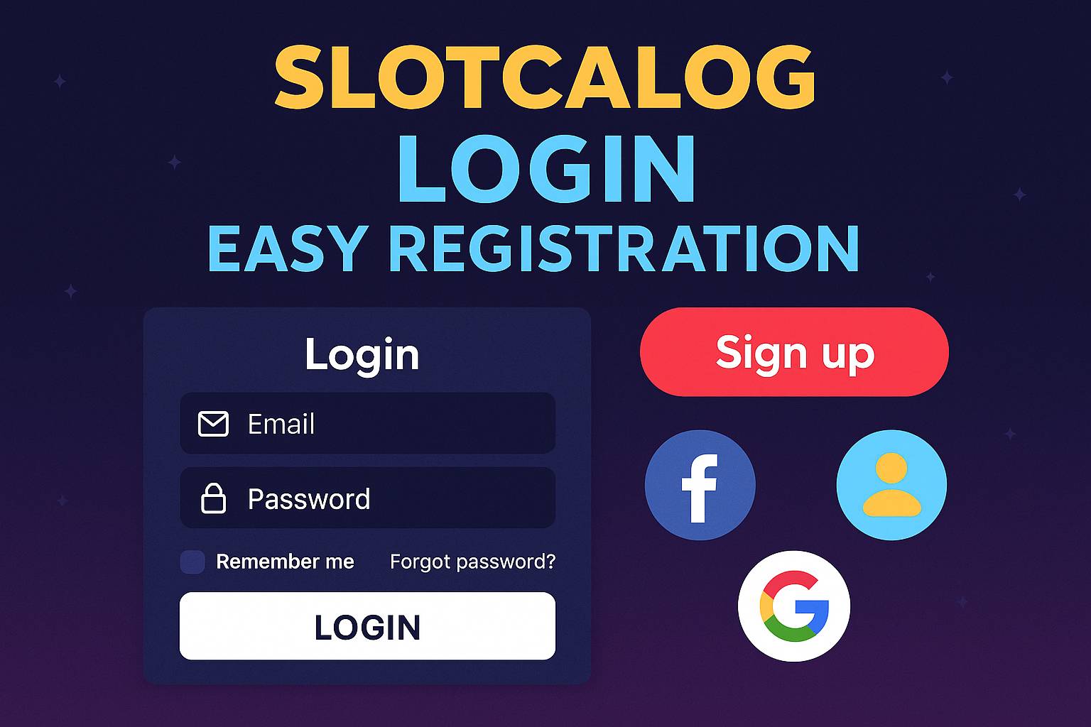 Não Perca tempo, o rRgistro na site SlOTCAlOG